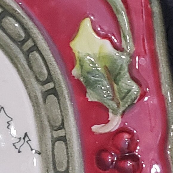 Fitz and Floyd St. Nick Sentiment Tray - Picture 5 of 10